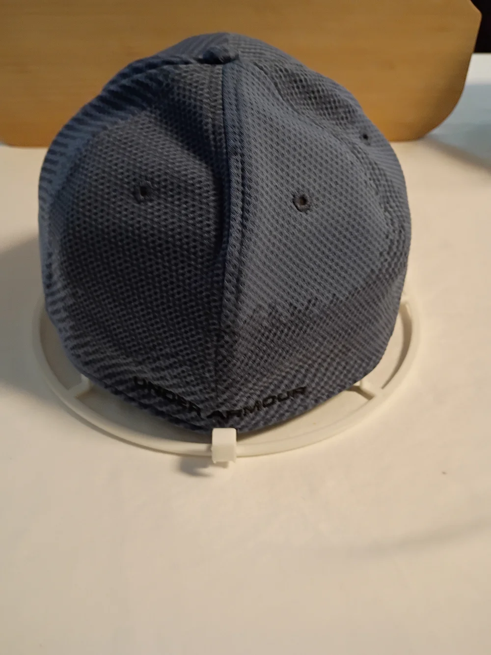 Under Armour Grey Performance Baseball Cap - Black Logo